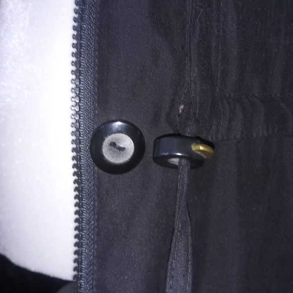 Vintage Black London Fog Coat Size Medium - Picture 7 of 16